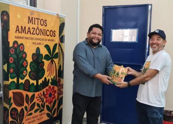 Escolas públicas da zona Sul recebem nova etapa do projeto “Mitos Amazônicos” com histórias e animações